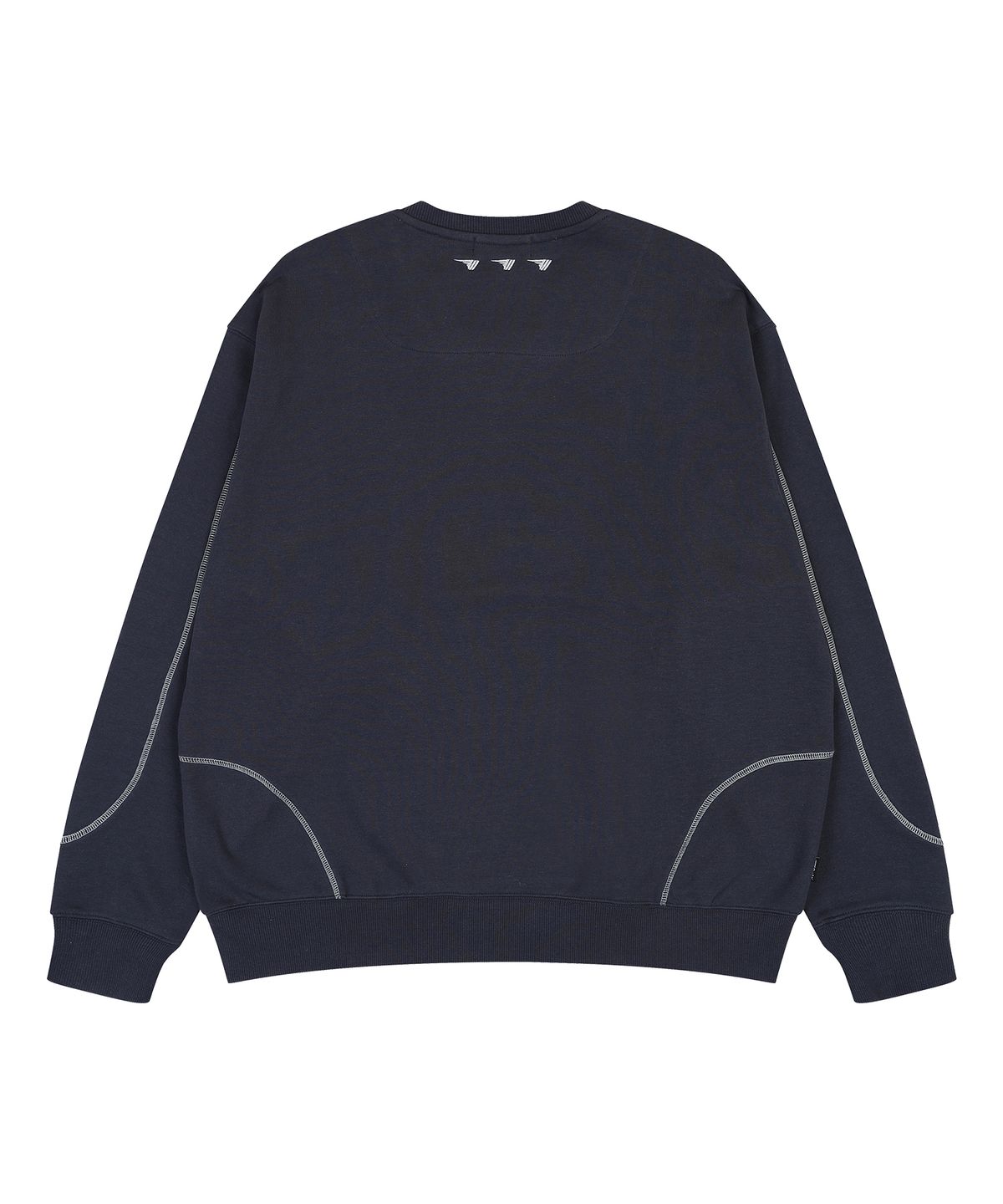 골라(GOLA) COVER STITCH SWEAT SHIRTS [NAVY]