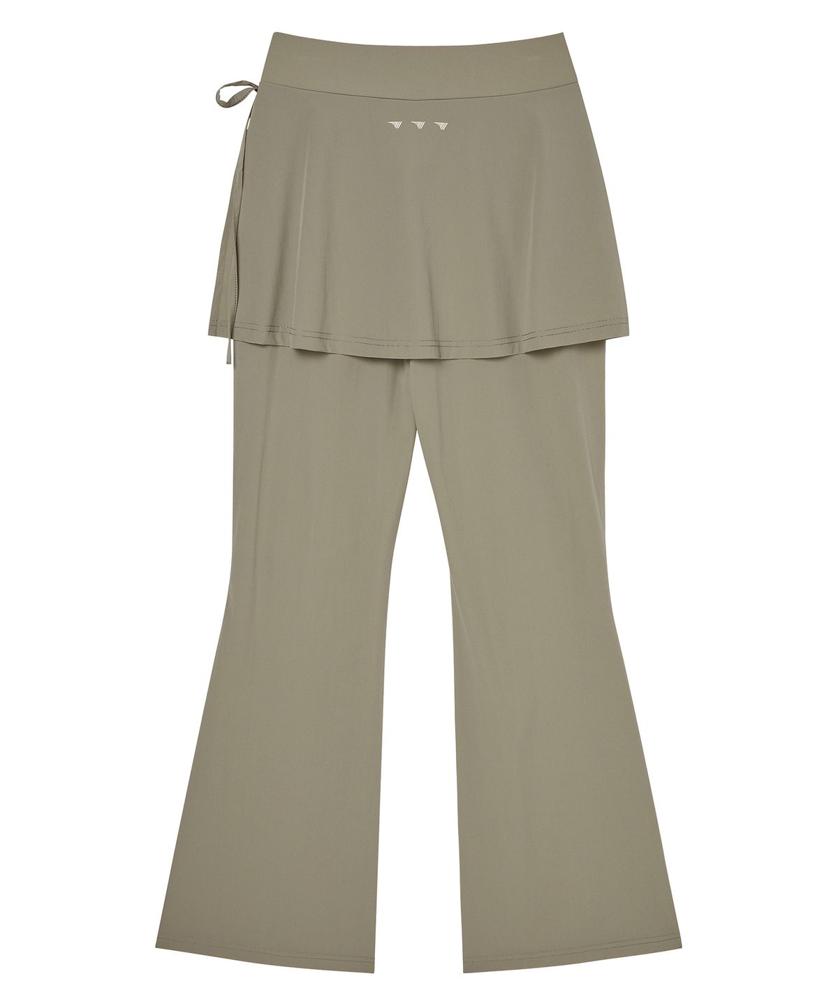 골라(GOLA) W ATHLETIC COVER-UP BOOTS CUT LEGGINGS [KHAKI]