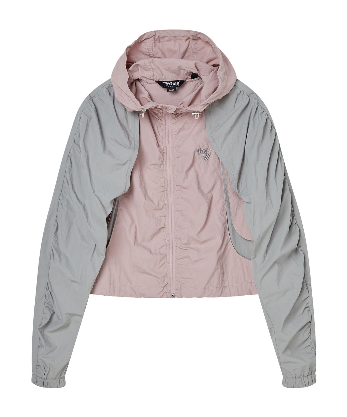 골라(GOLA) W ATHLETIC BOLERO WOVEN JAKET [PINK]