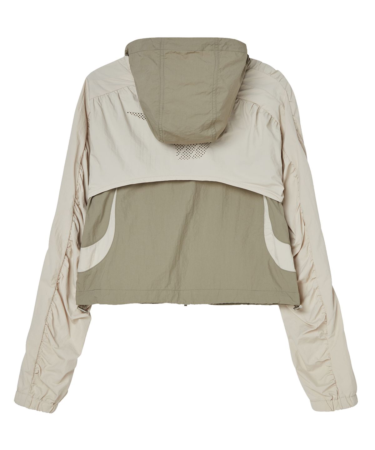 골라(GOLA) W ATHLETIC BOLERO WOVEN JAKET [KHAKI]