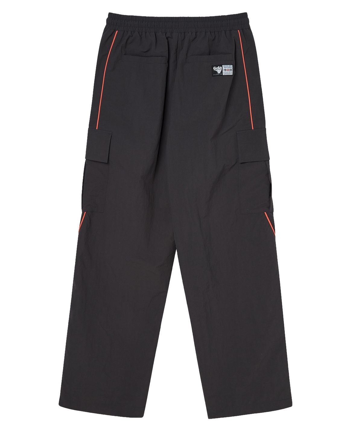 골라(GOLA) TRACK BLOCK WOVEN PANTS [CHARCOAL]