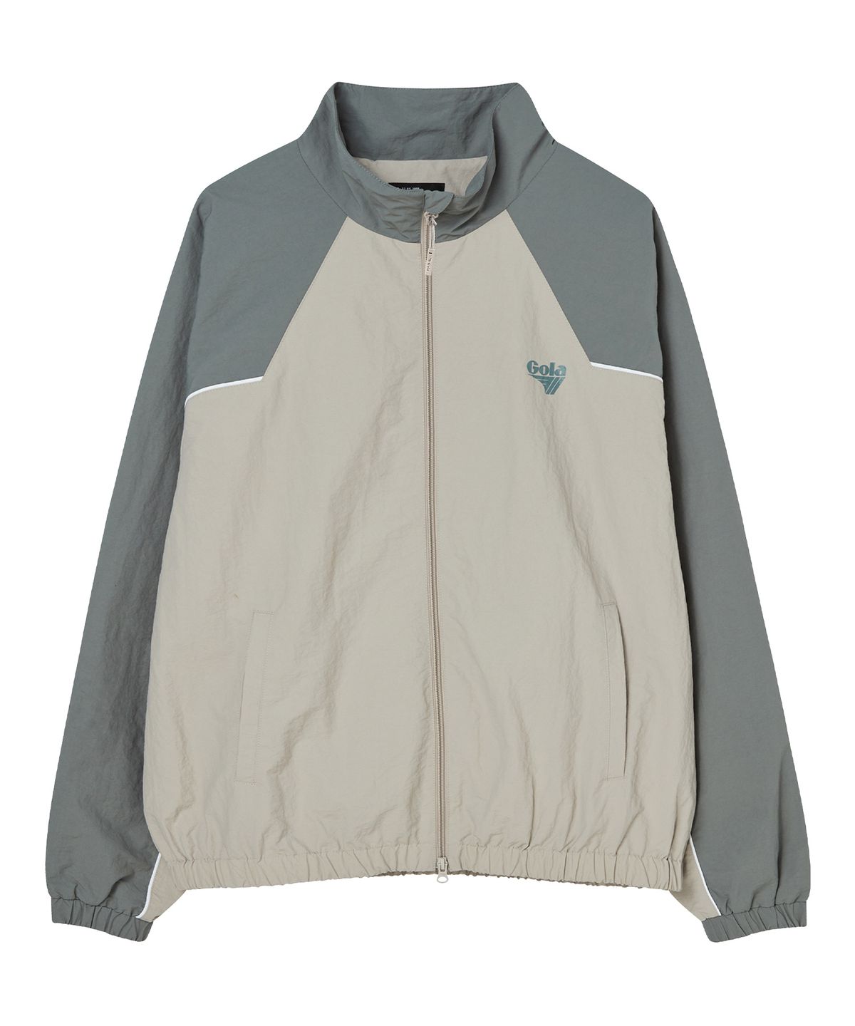 골라(GOLA) TRACK BLOCK WOVEN JACKET [BEIGE]