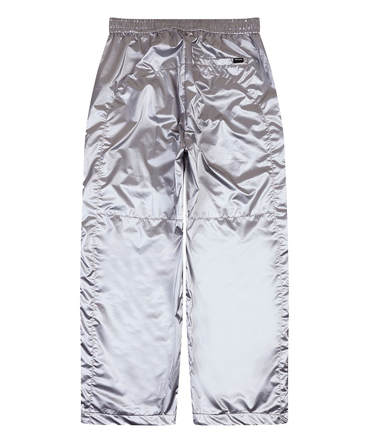골라(GOLA) GLOSSY WOVEN PANTS [SILVER]