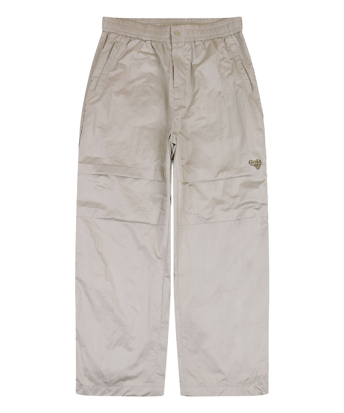 골라(GOLA) GLOSSY WOVEN PANTS [BEIGE]