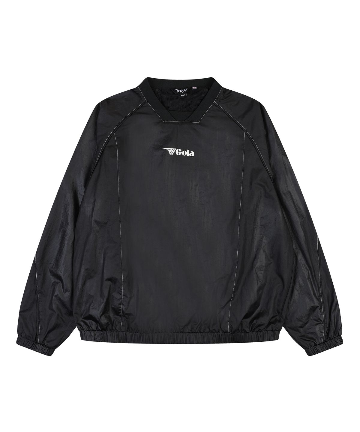 골라(GOLA) GLOSSY WOVEN PISTE [BLACK]