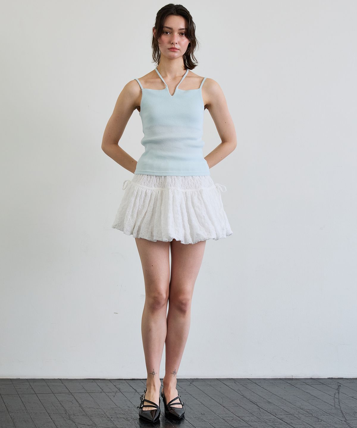 아리킴(ARIKIM) WINSOME BUSTIER SLEEVELESS / MINT