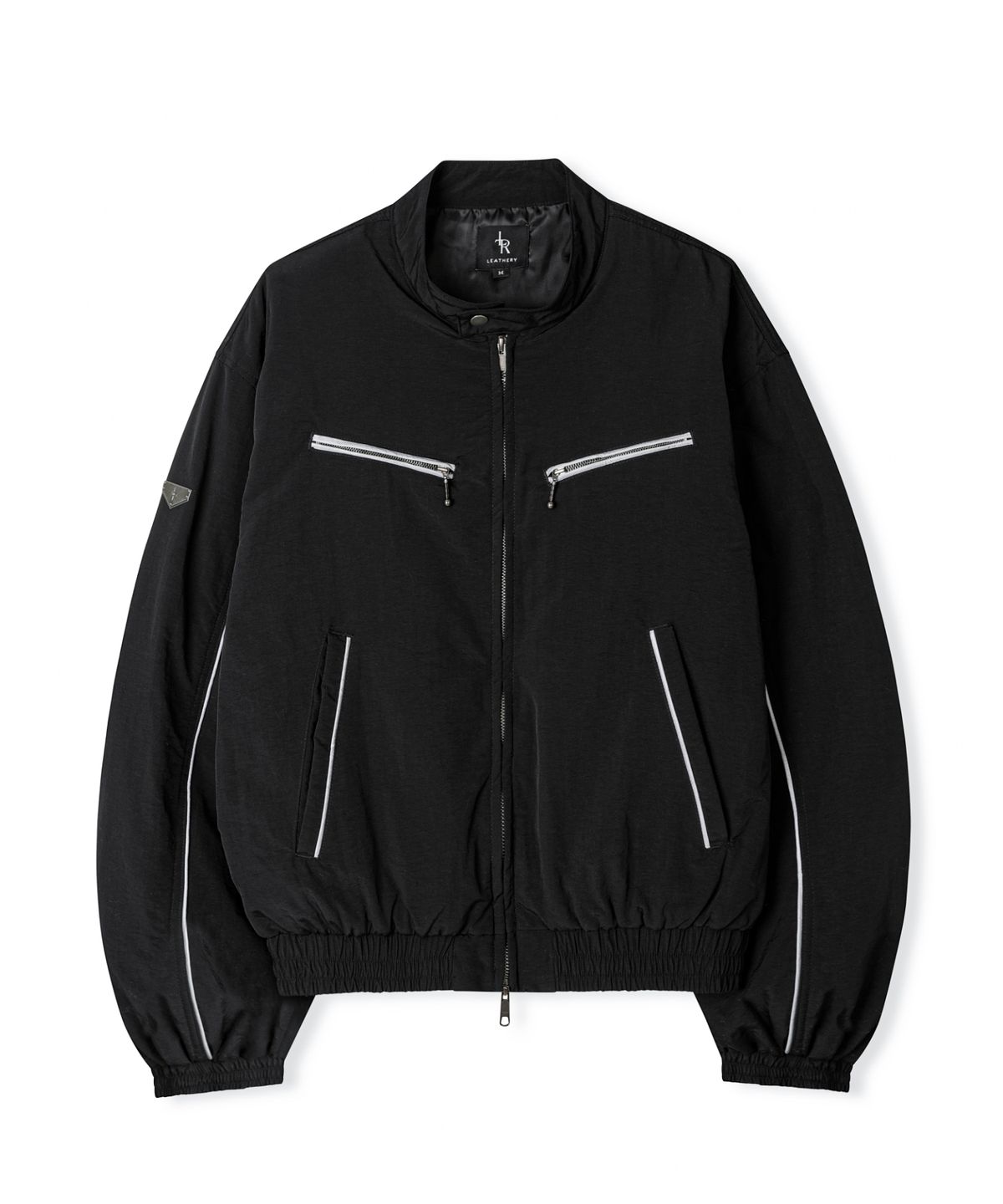 레더리(LEATHERY) 스플릿 나일론 자켓 [WARM GREY]