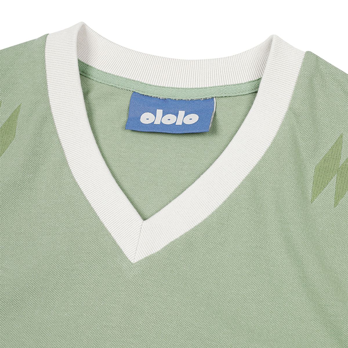 올롤로(OLOLO) Summer Vest Pique - Pistachio