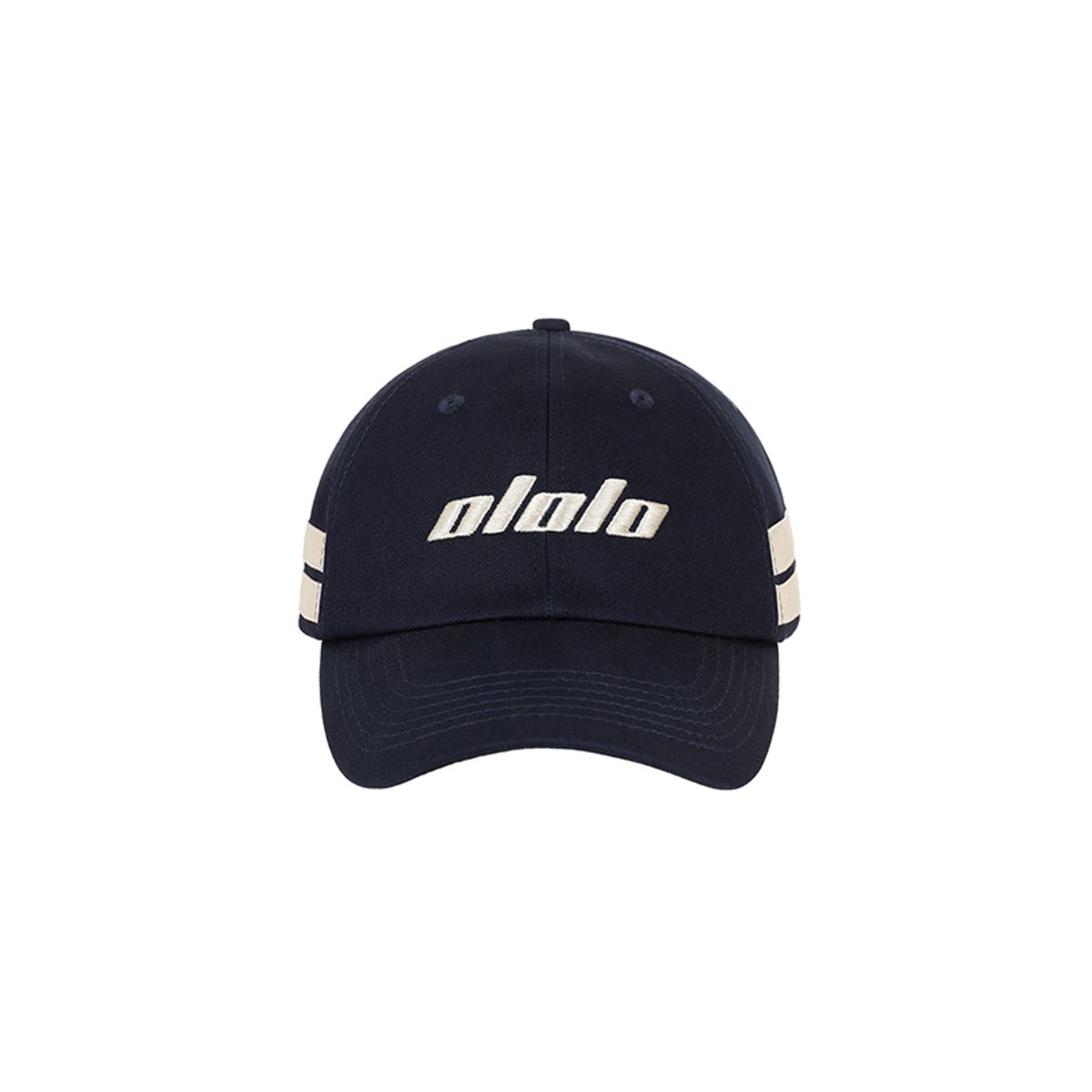 올롤로(OLOLO) Deux Stripe Cap Navy