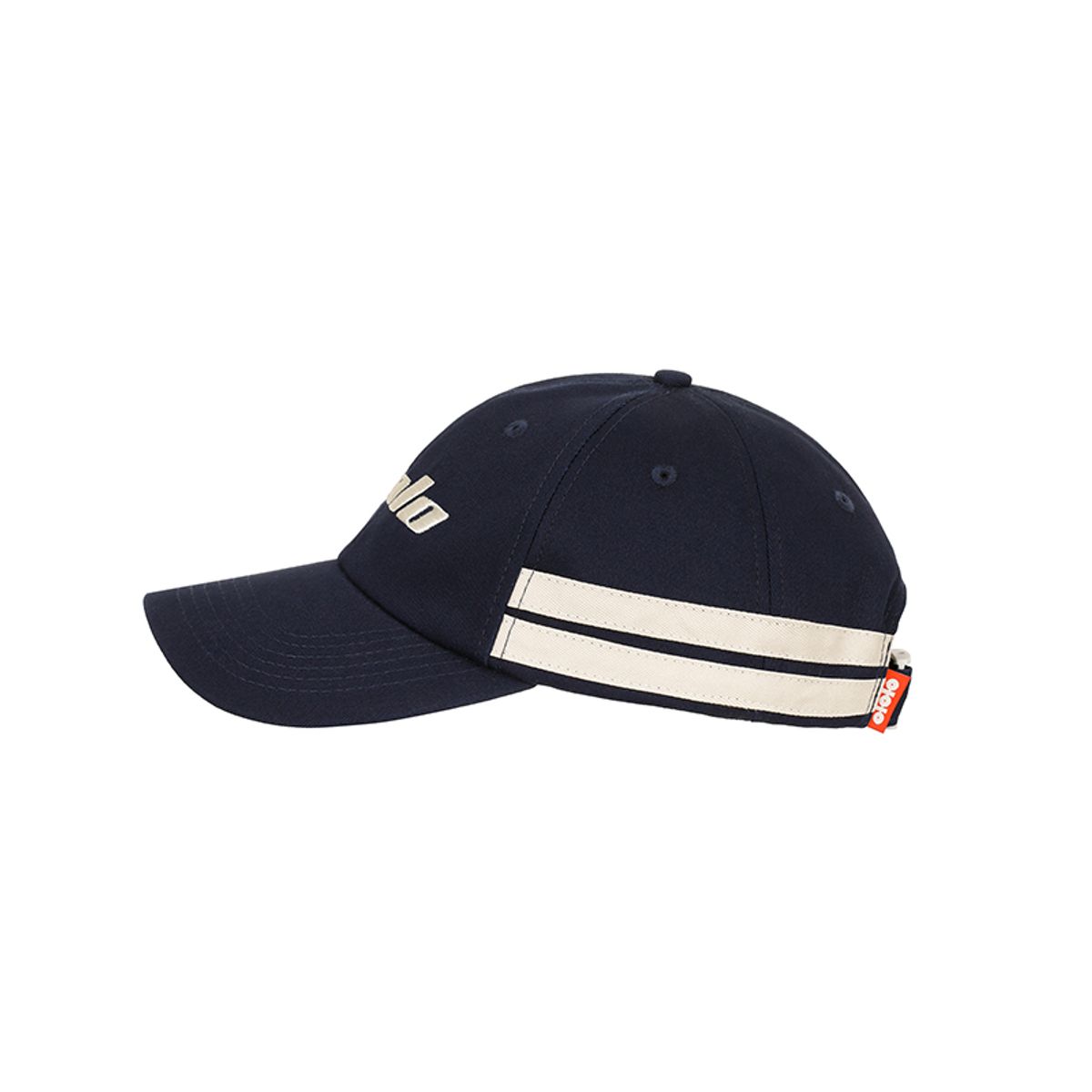 올롤로(OLOLO) Deux Stripe Cap Navy