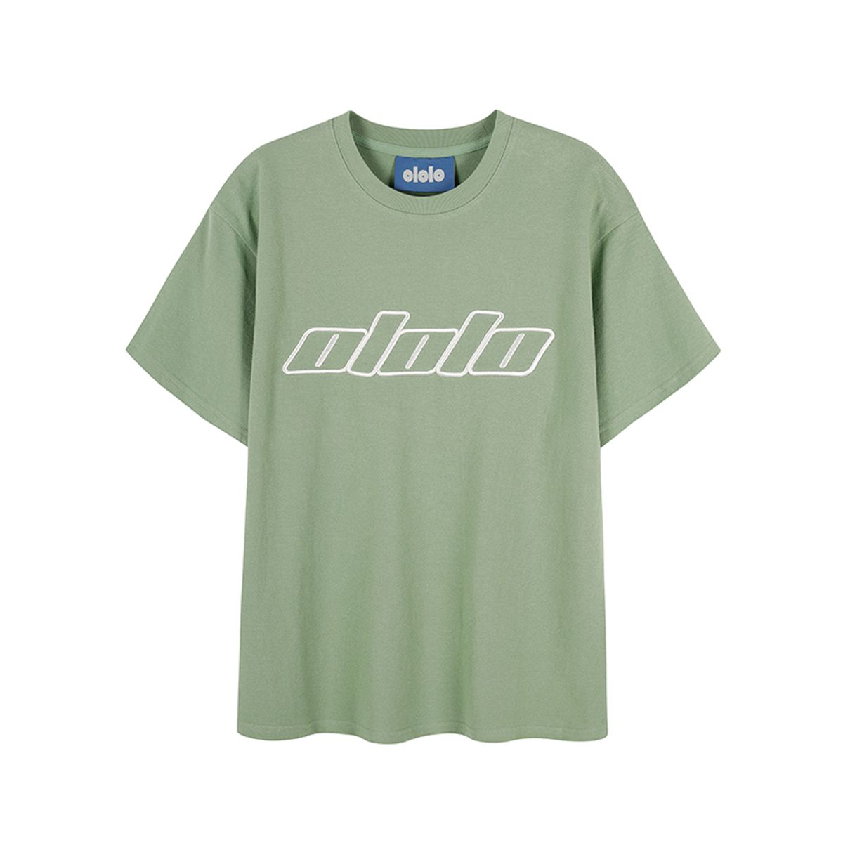 올롤로(OLOLO) Pique Logo Shirt Pistachio
