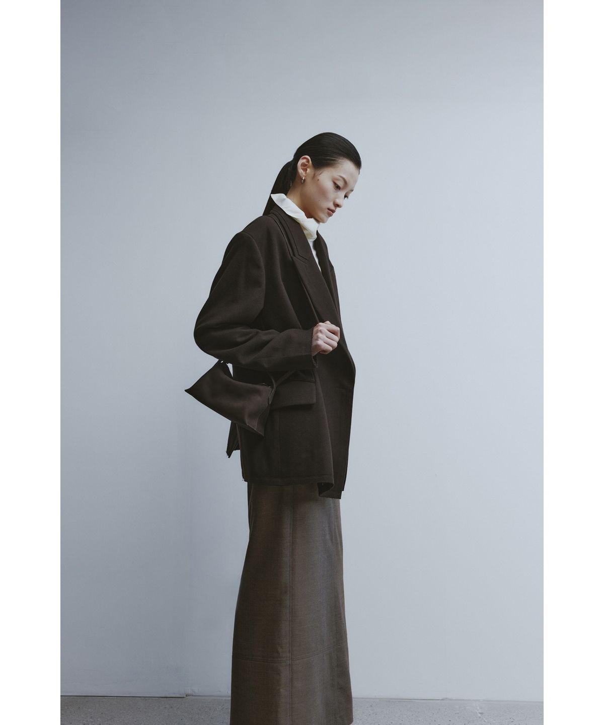 유스(YOUTH) Maxi Skirt - Brown