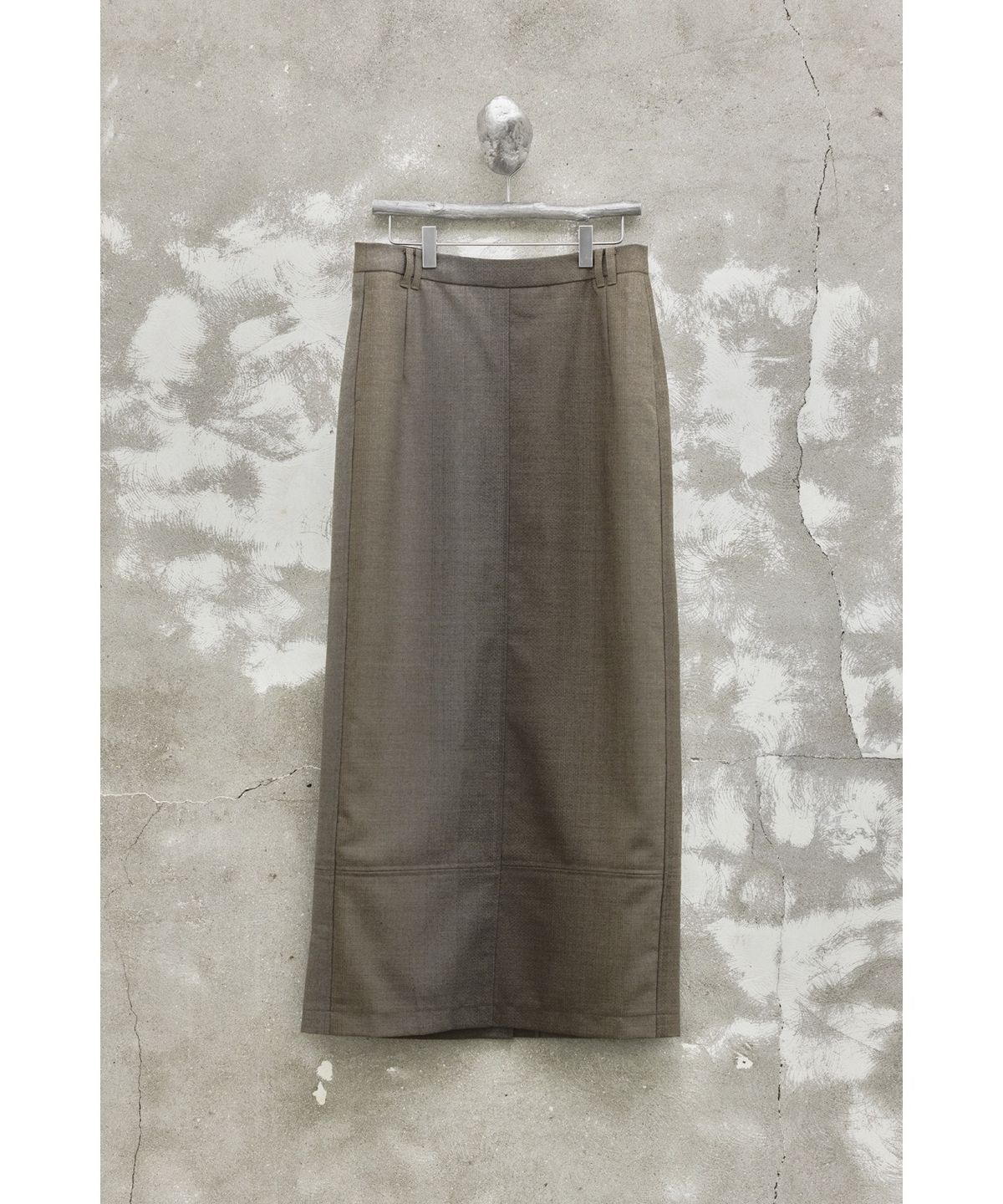 유스(YOUTH) Maxi Skirt - Brown