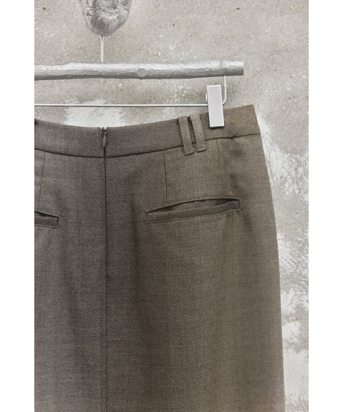유스(YOUTH) Maxi Skirt - Brown