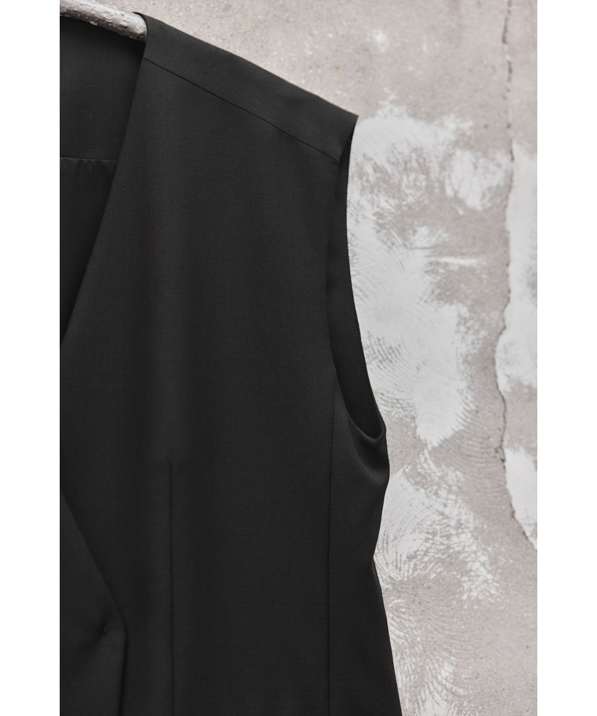 유스(YOUTH) Oversized Tailored Vest - Brown