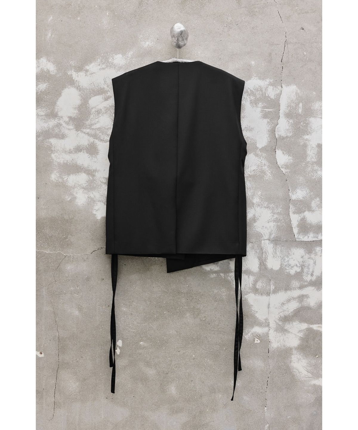 유스(YOUTH) Oversized Tailored Vest - Brown