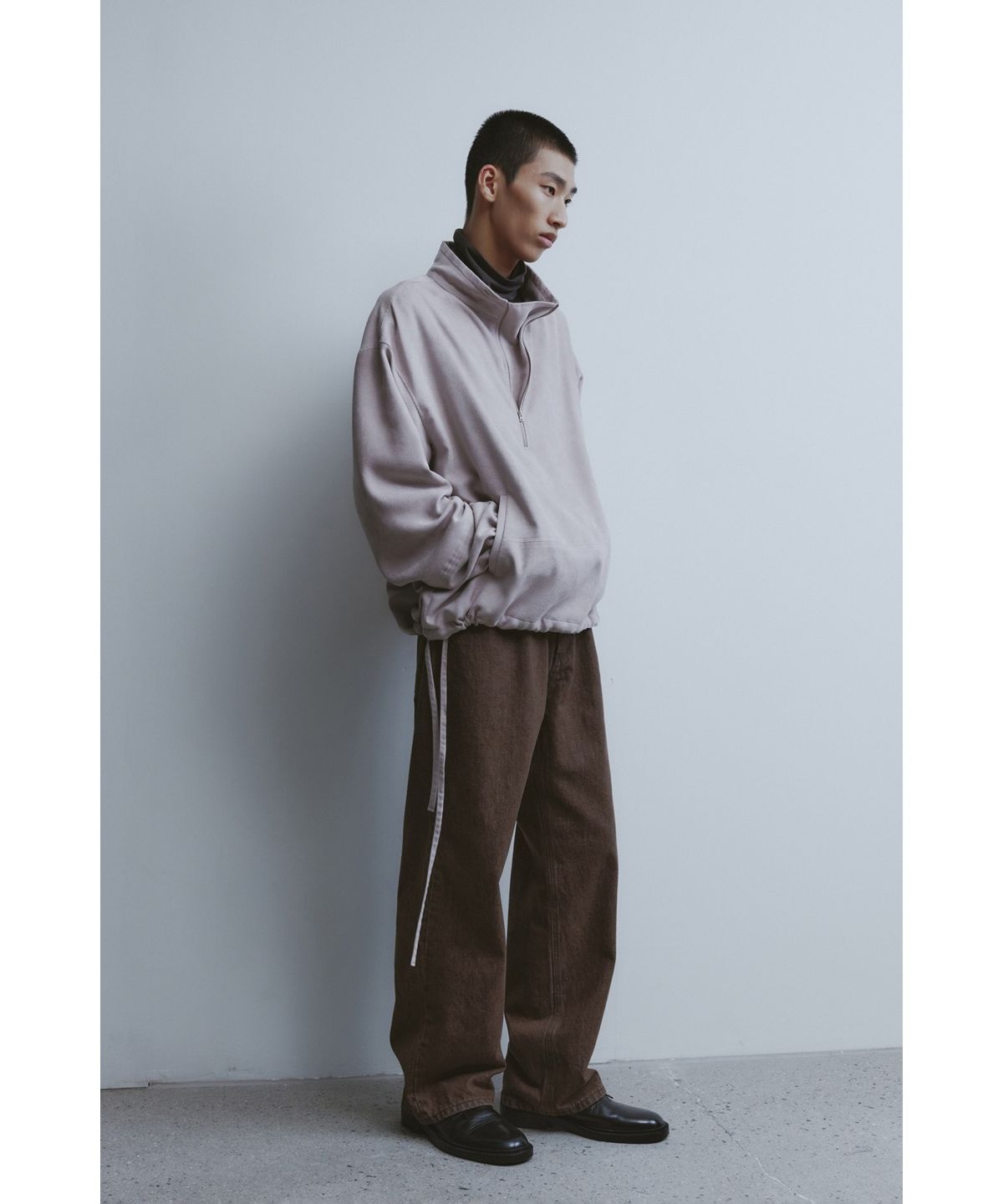 유스(YOUTH) Straight Denim Pants - Brown