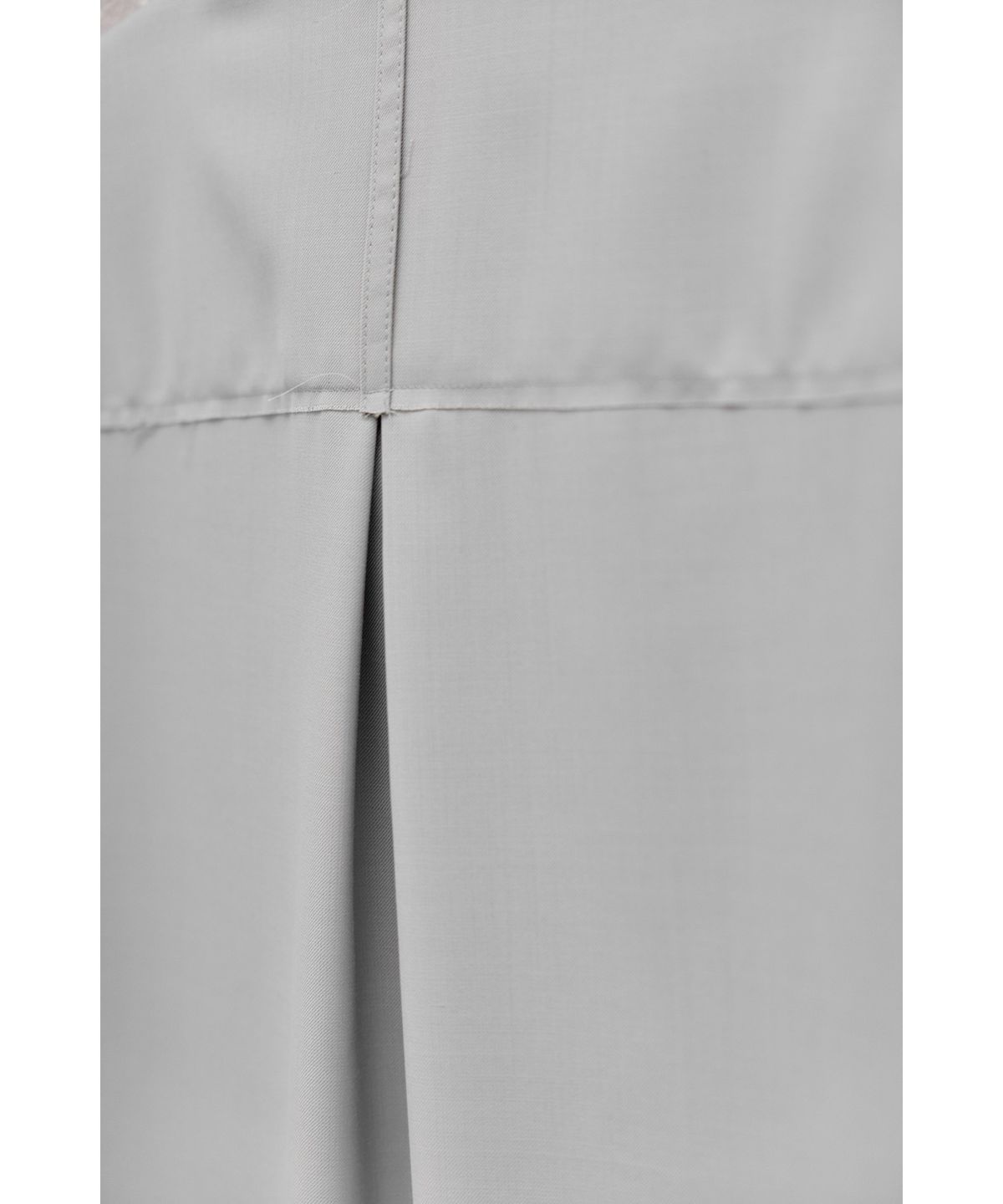 유스(YOUTH) Cut-off Loosed Shirt - Light Grey