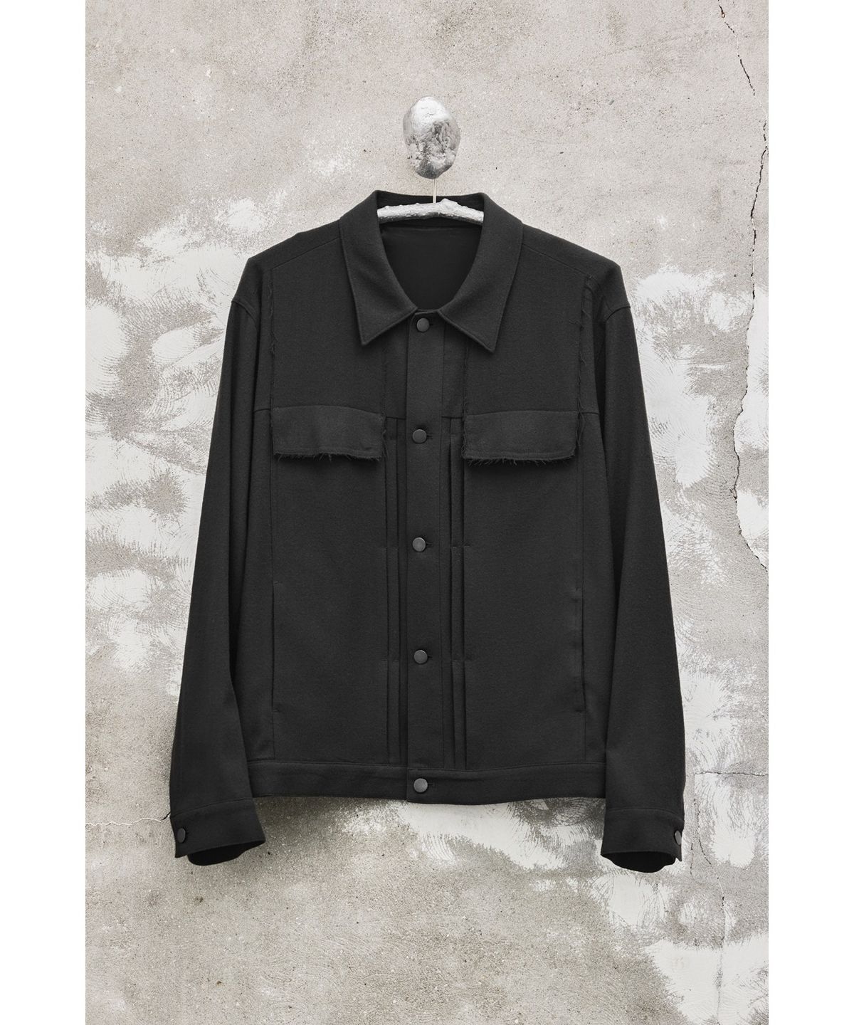 유스(YOUTH) Trucker Jacket - Charcoal Grey