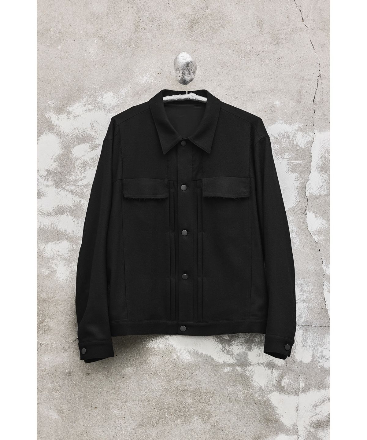 유스(YOUTH) Trucker Jacket - Black