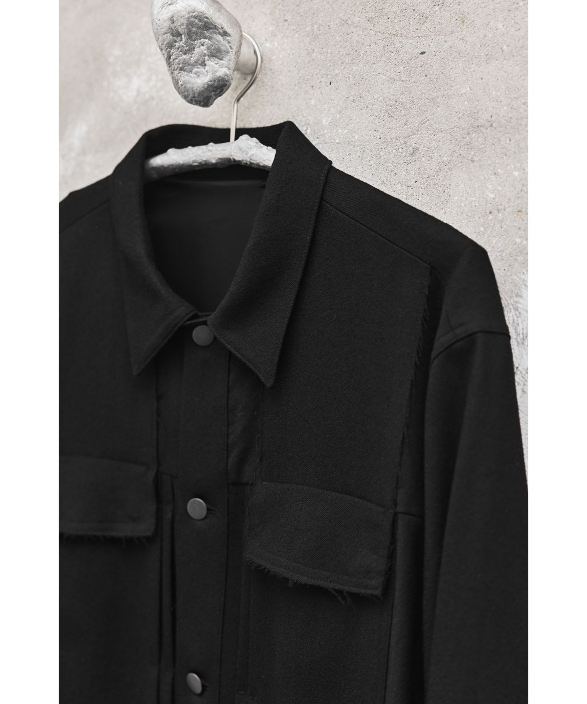 유스(YOUTH) Trucker Jacket - Black