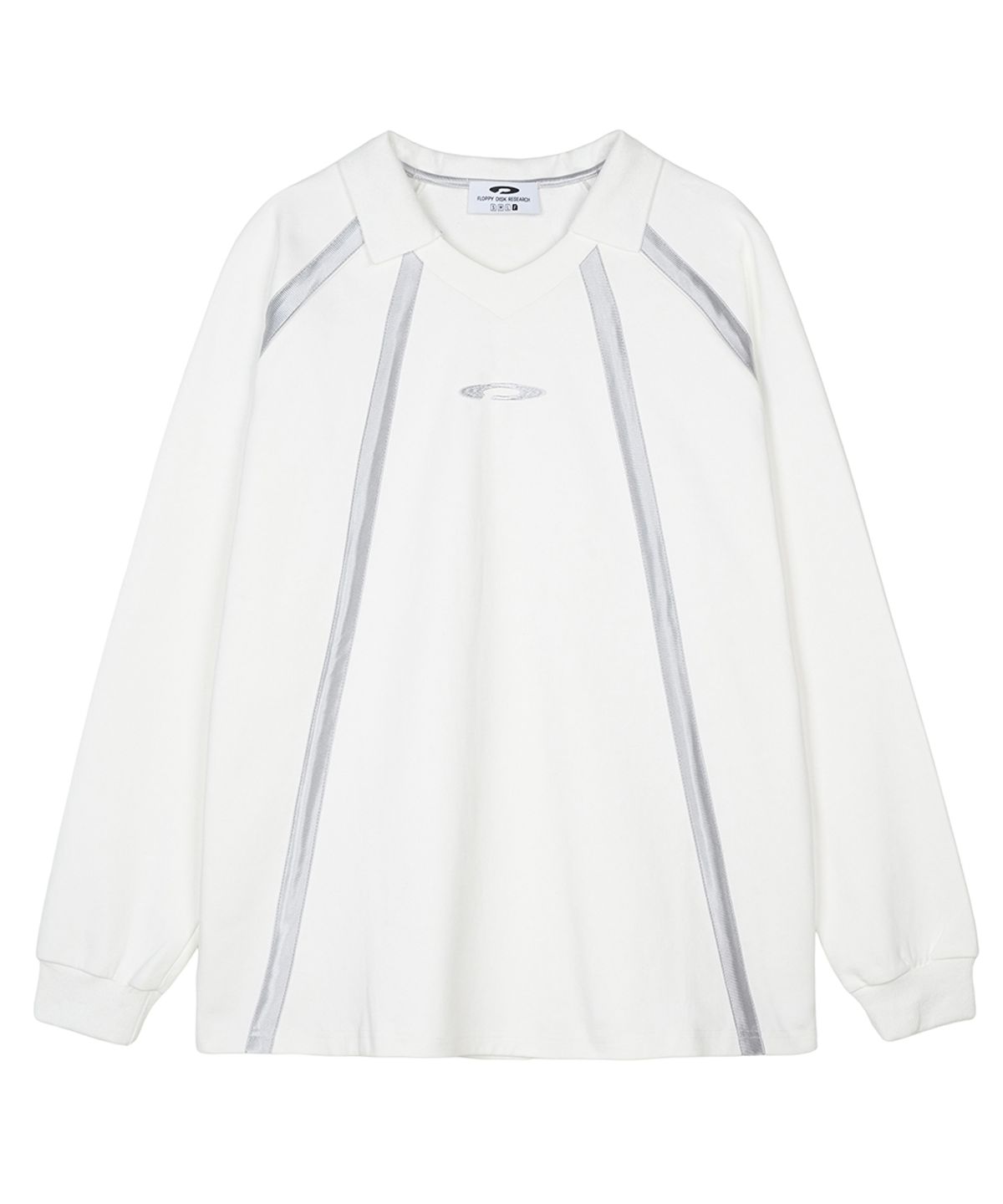 에프디알(FDR) Glossy Lined Football Long sleeve White