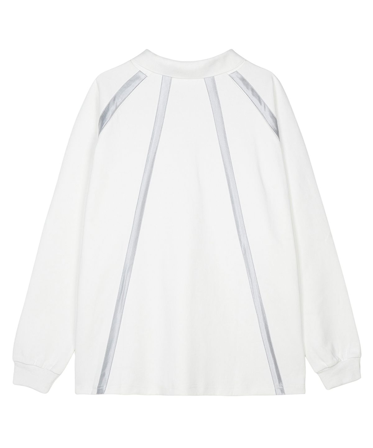 에프디알(FDR) Glossy Lined Football Long sleeve White