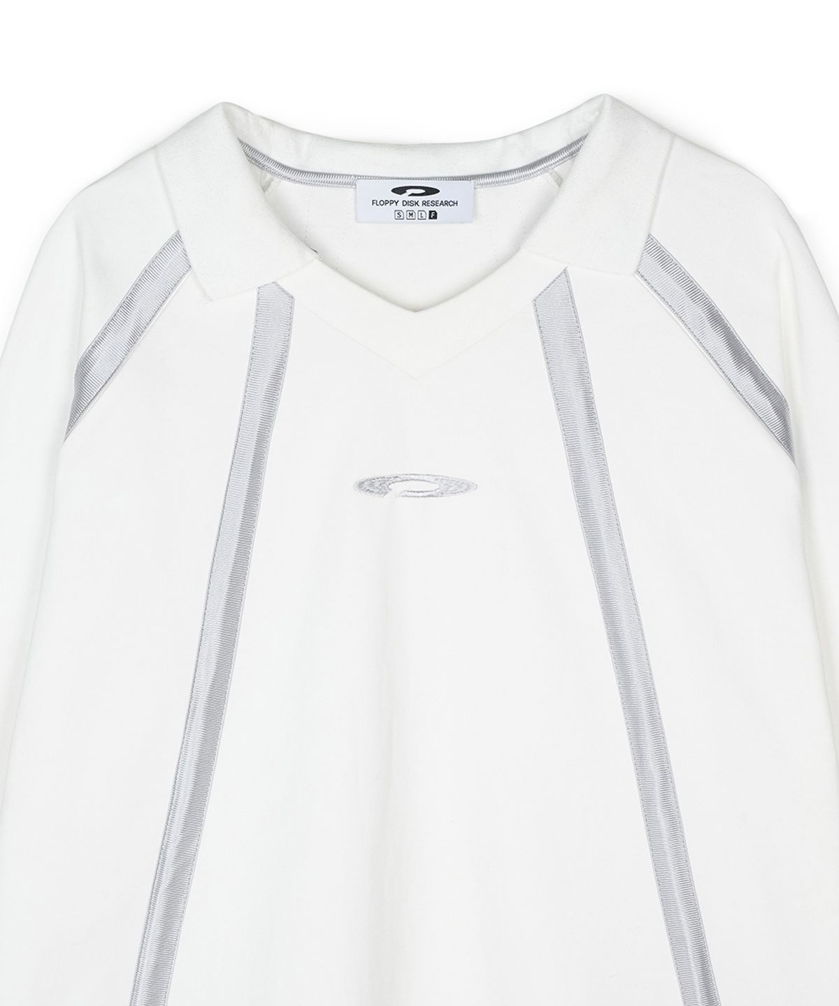 에프디알(FDR) Glossy Lined Football Long sleeve White