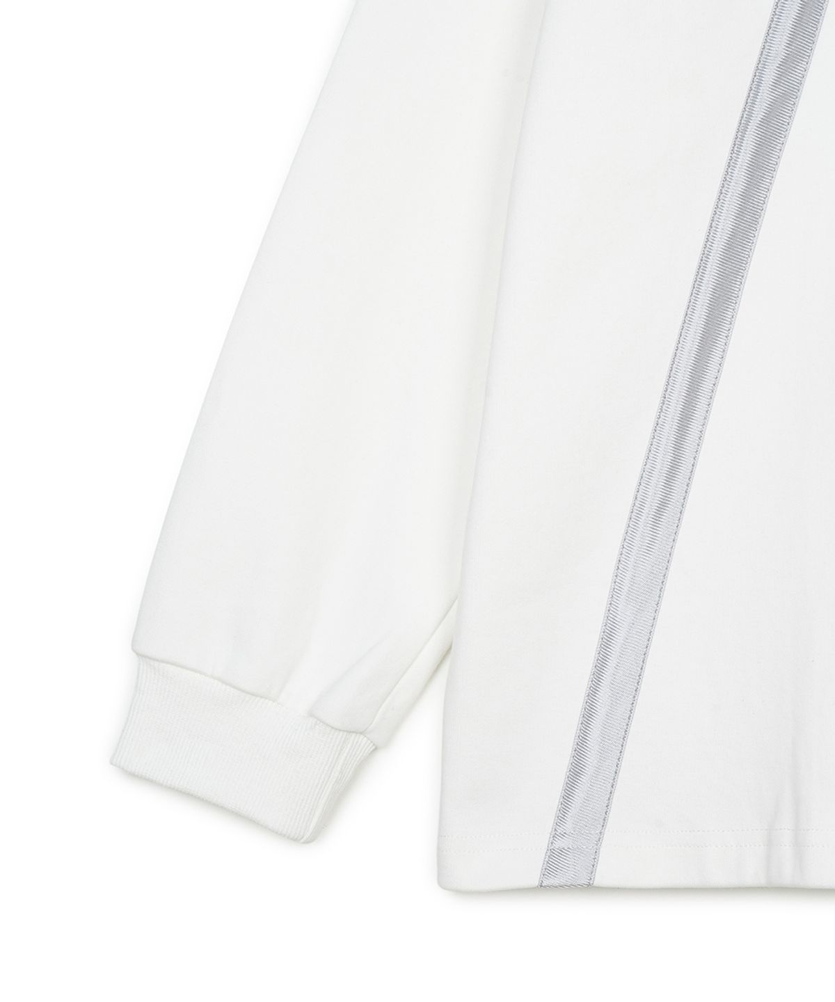 에프디알(FDR) Glossy Lined Football Long sleeve White