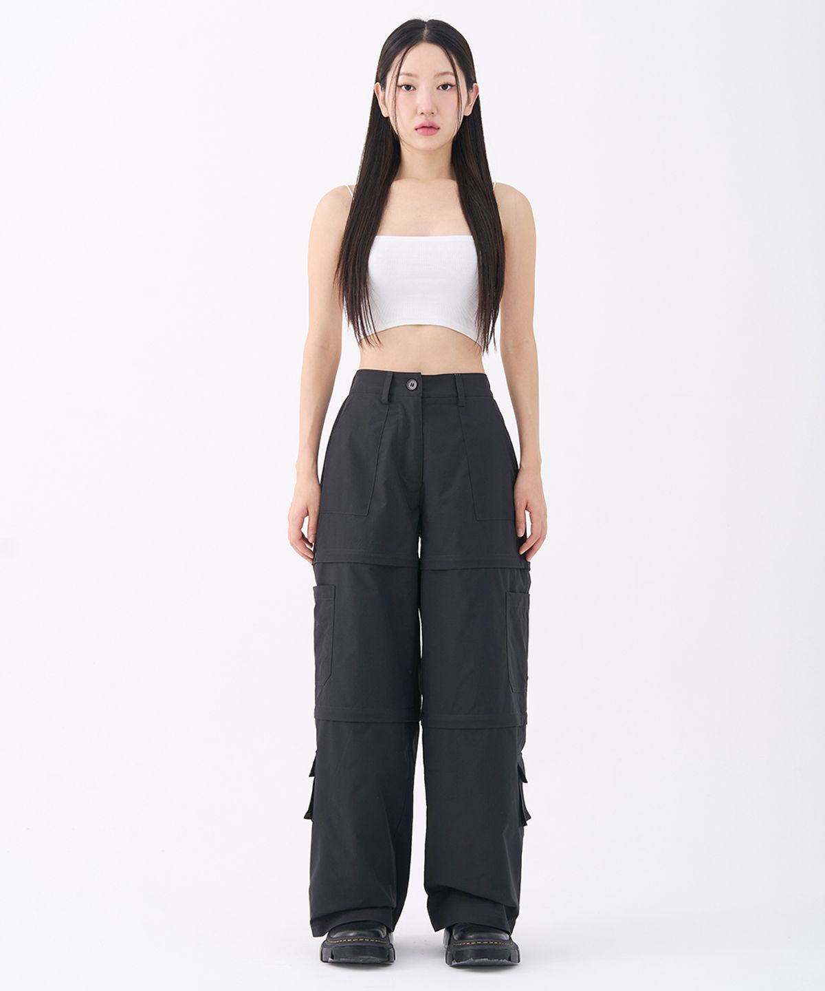 에프디알(FDR) 3Way Variety Transformation Pants Black