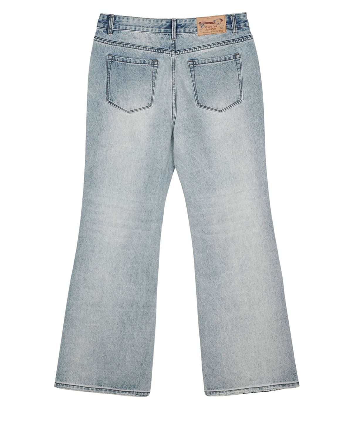 에프디알(FDR) Womans Vintage Boots Cut Denim Jeans Blue