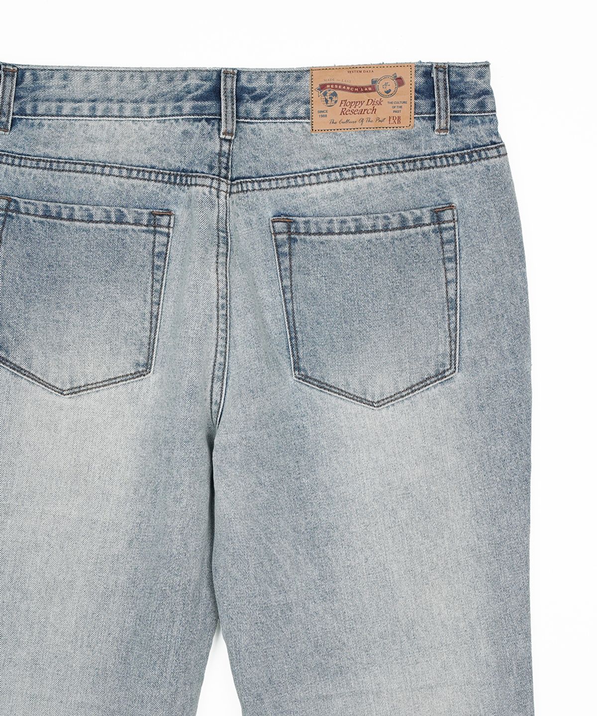 에프디알(FDR) Womans Vintage Boots Cut Denim Jeans Blue