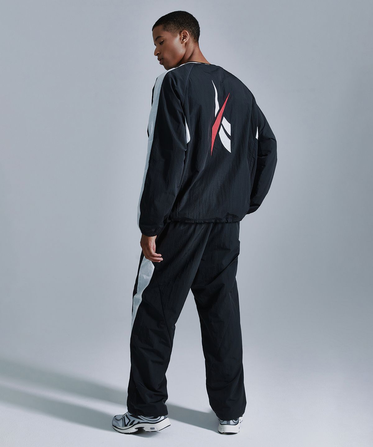 리복(REEBOK) 라이벌 웜업 팬츠 - 블랙