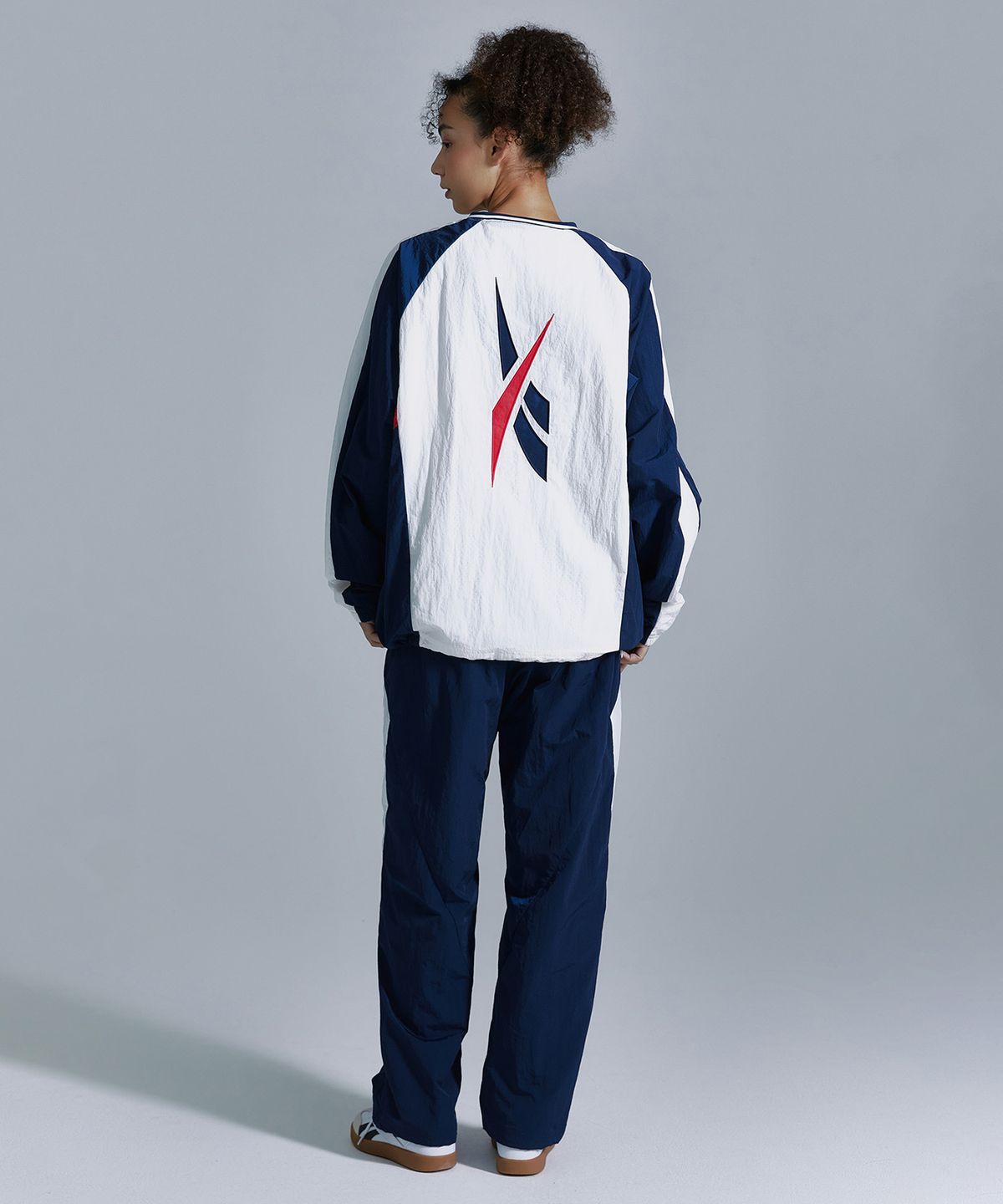리복(REEBOK) 라이벌 웜업 팬츠 - 네이비