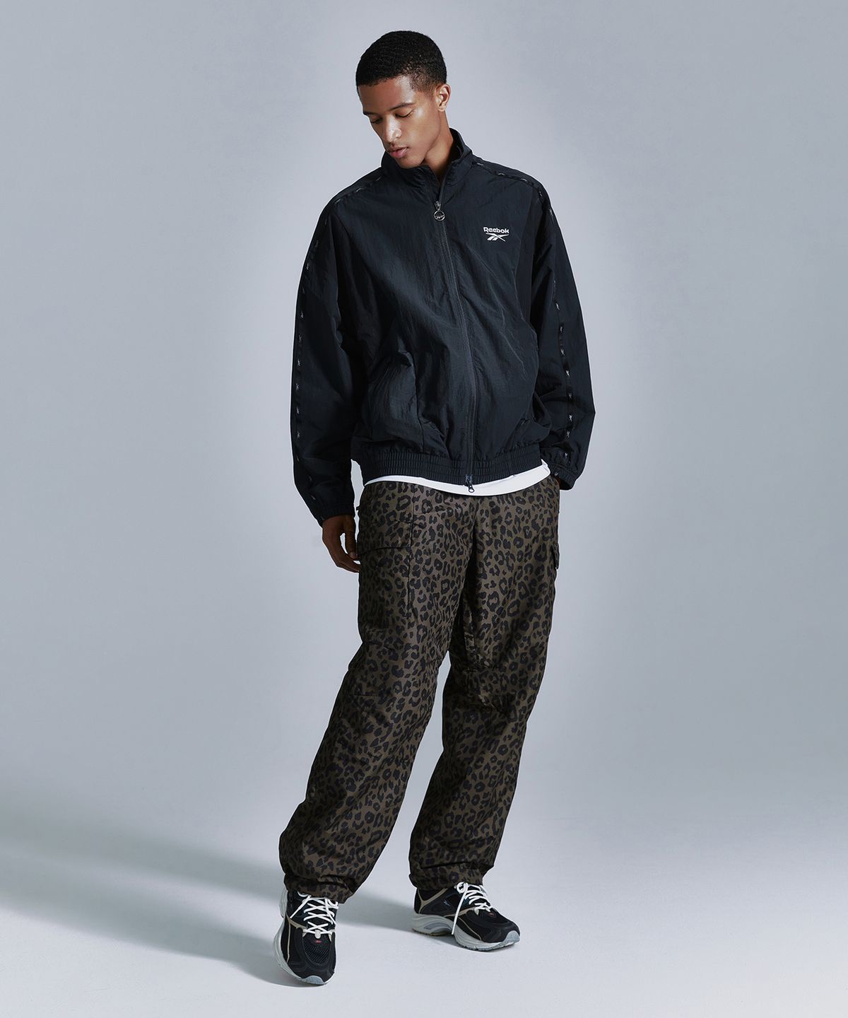 리복(REEBOK) 라이벌 윈드 브레이커 - 블랙