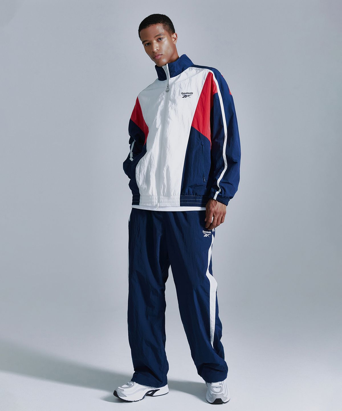 리복(REEBOK) 라이벌 윈드 브레이커 - 화이트