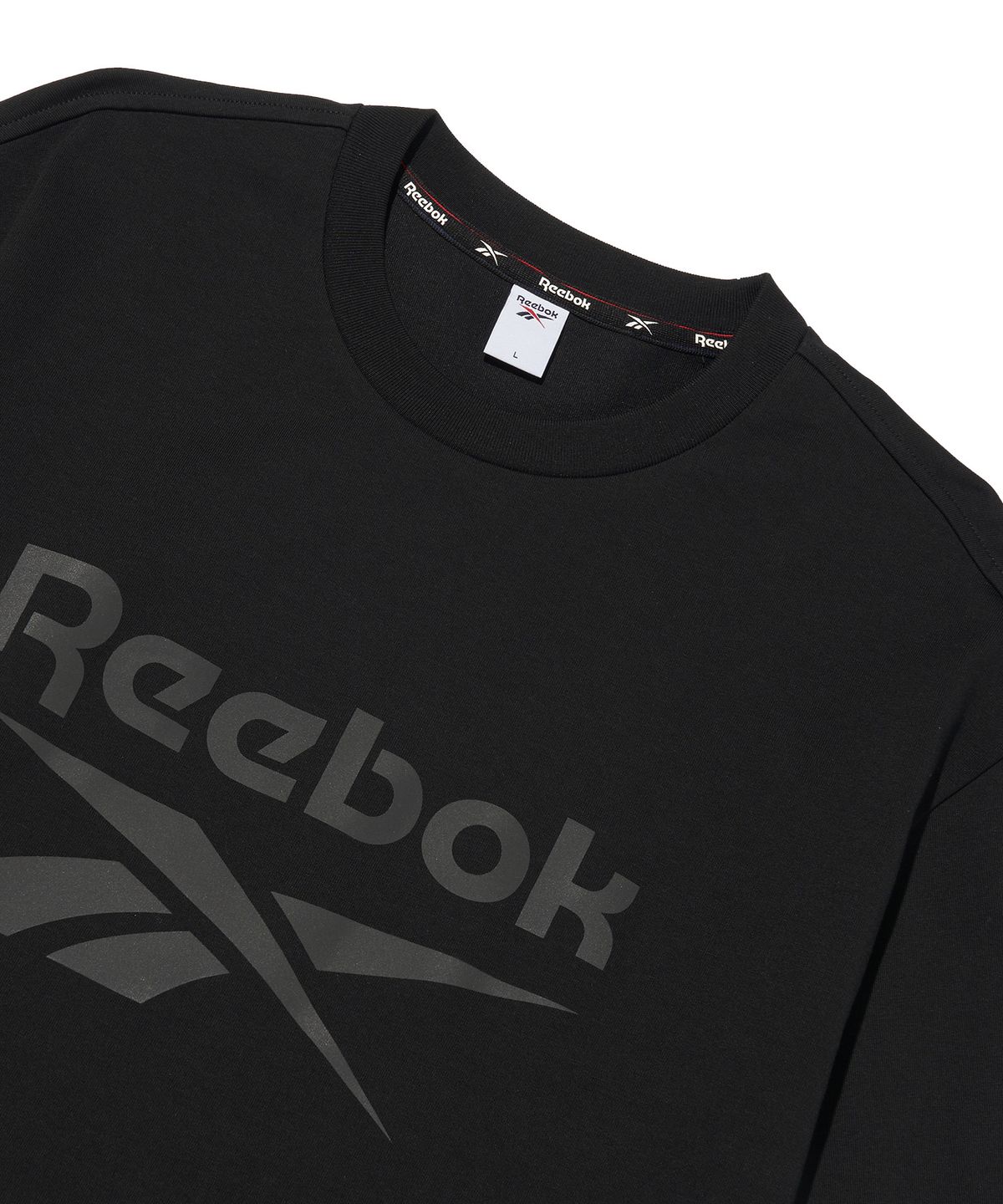 리복(REEBOK) 벡터 아카이브 롱슬리브 - 블랙