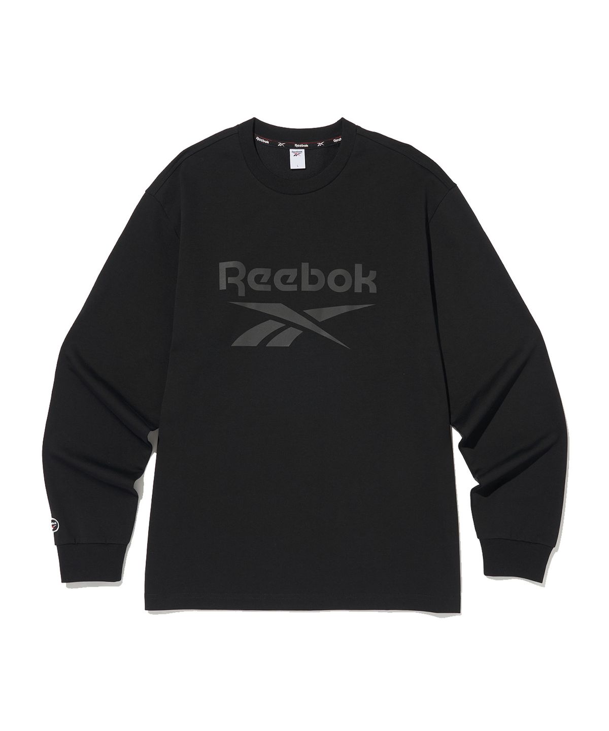 리복(REEBOK) 벡터 아카이브 롱슬리브 - 블랙