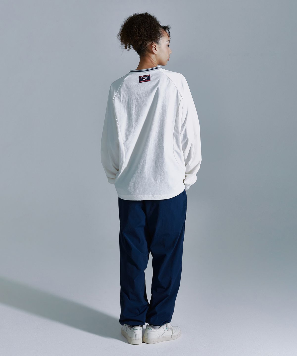 리복(REEBOK) 플로우 웜업 조거 팬츠 - 네이비