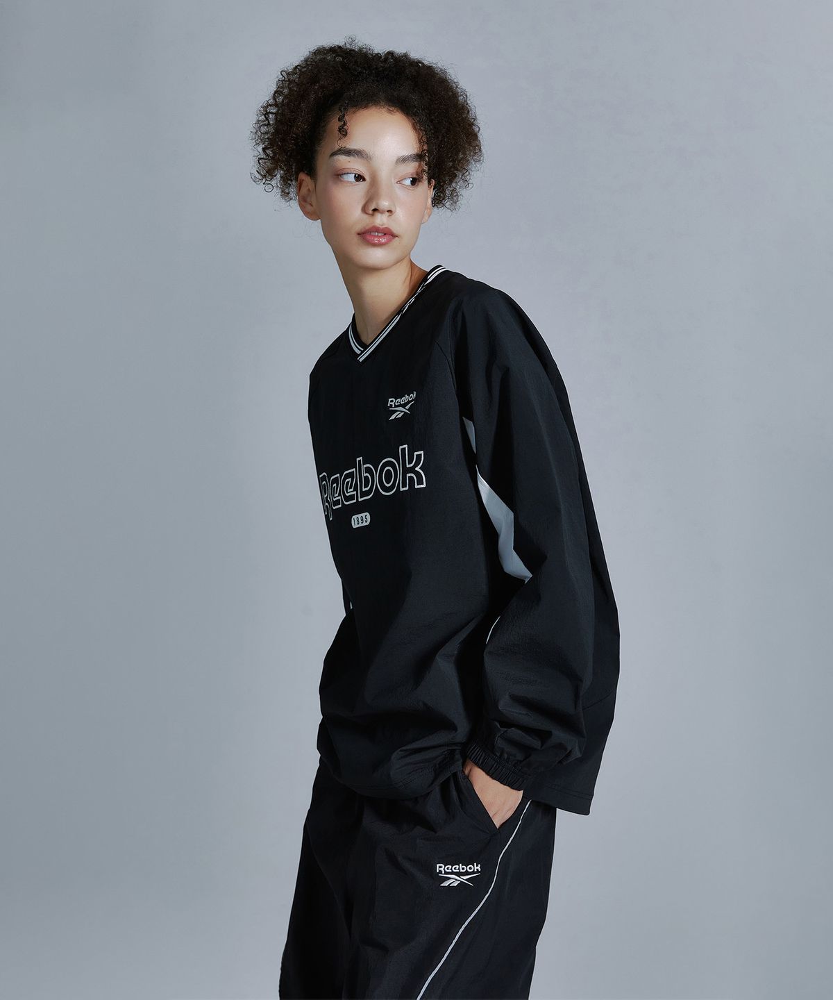 리복(REEBOK) 플로우 우븐 피스테 - 블랙
