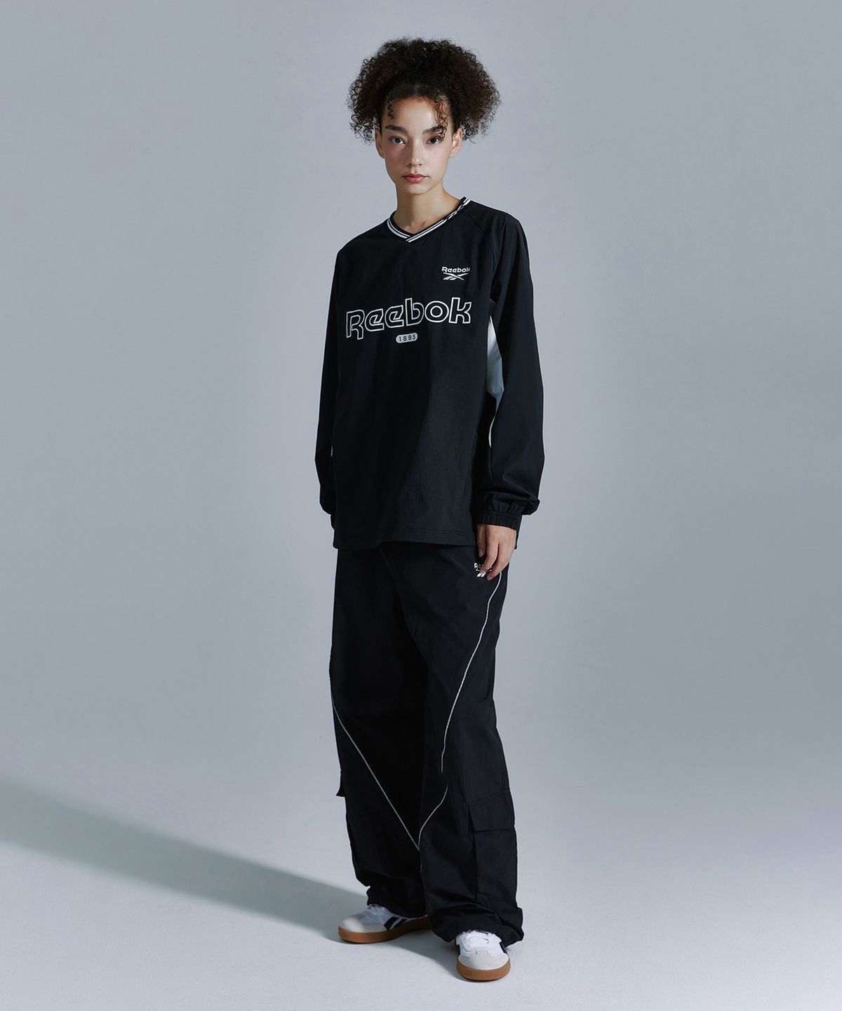 리복(REEBOK) 플로우 우븐 피스테 - 블랙