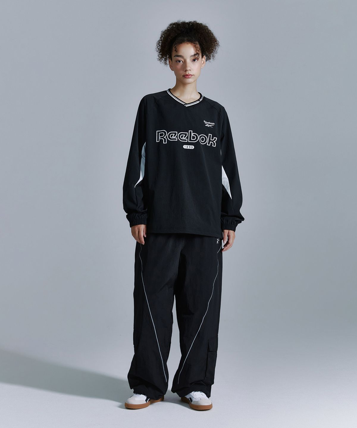 리복(REEBOK) 플로우 우븐 피스테 - 블랙