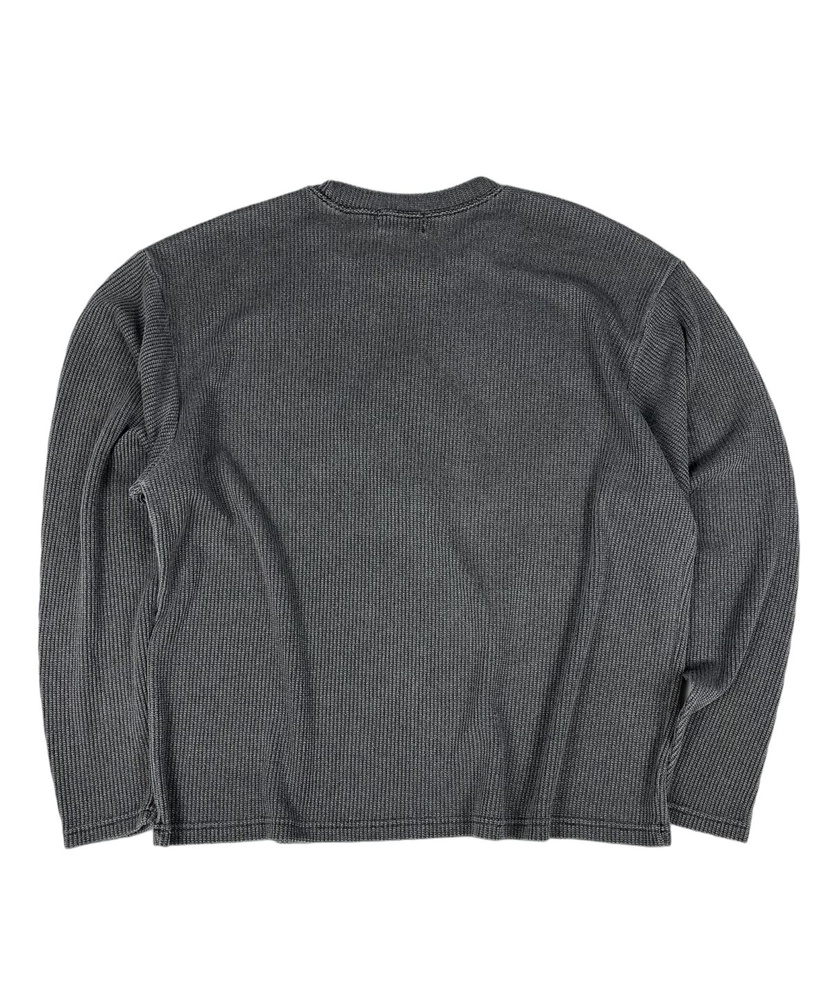 스케이터락(SK8ER ROCK) Classic Cross Pigment Oversized Knit ((Charcoal))