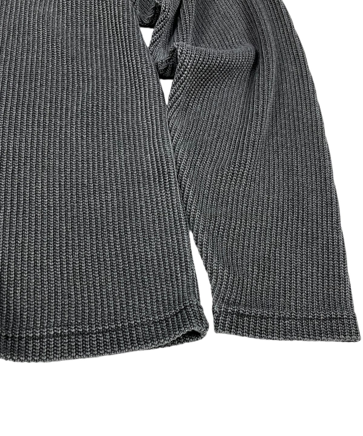 스케이터락(SK8ER ROCK) Classic Cross Pigment Oversized Knit ((Charcoal))