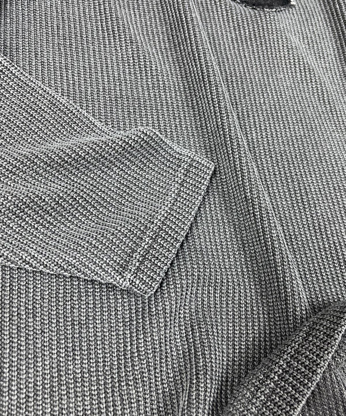 스케이터락(SK8ER ROCK) Classic Cross Pigment Oversized Knit ((Charcoal))