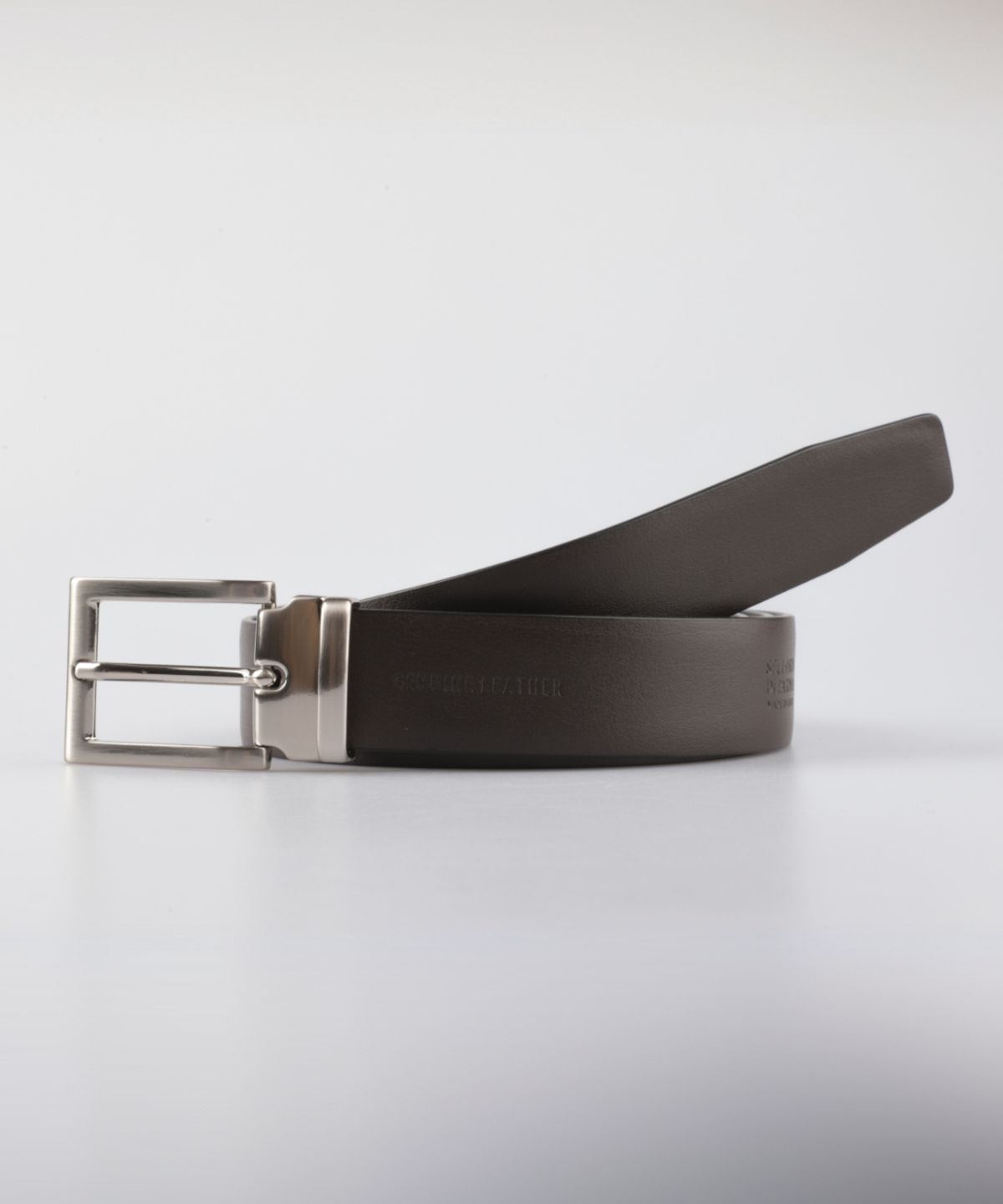 셀러리아 디파르마(SELLORIA DIPARMA) 이탈리아 플레인 소프트 레더 벨트 30mm [블랙/브라운]