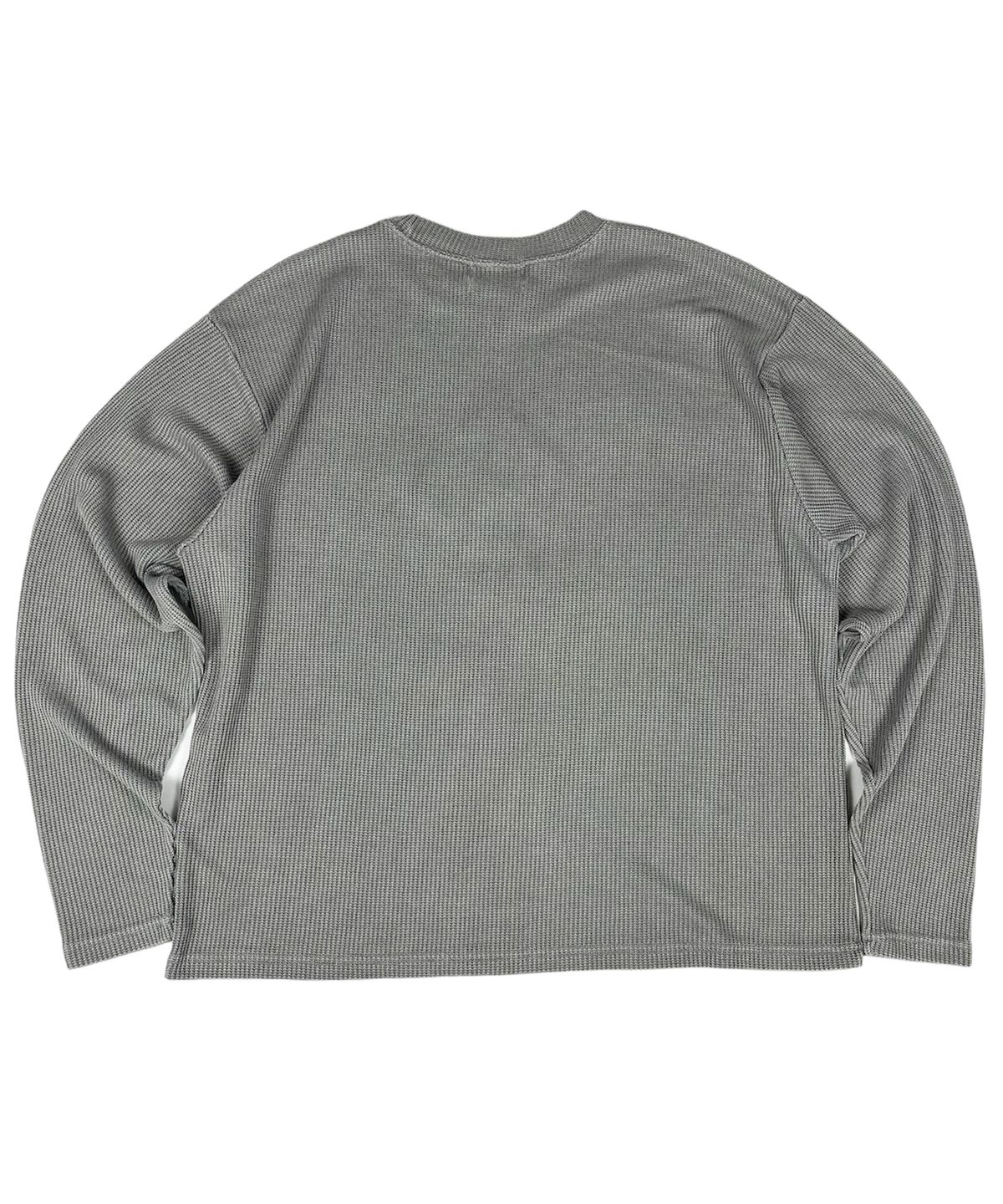 스케이터락(SK8ER ROCK) Classic Cross Pigment Oversized Knit ((Gray))