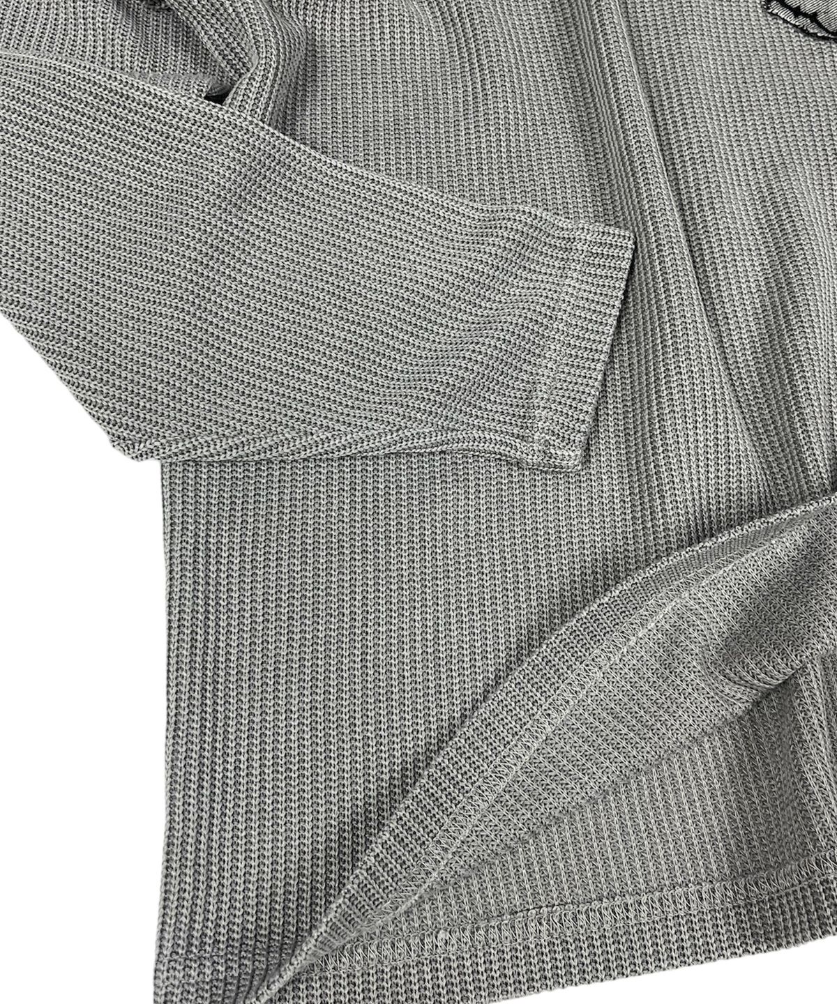 스케이터락(SK8ER ROCK) Classic Cross Pigment Oversized Knit ((Gray))