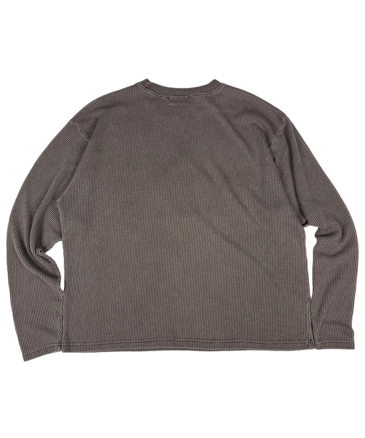 스케이터락(SK8ER ROCK) Classic Cross Pigment Oversized Knit ((Brown))
