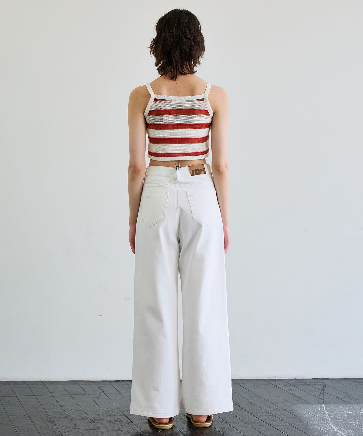 아리킴(ARIKIM) MIMI STRIPE SLEEVELESS / RED